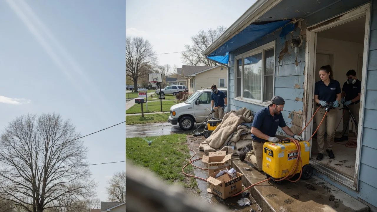 Basement Flood Cleanup in Thorp, WA near me